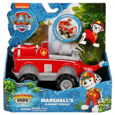 Paw Patrol Jungle Pups Marshalls Elephant Vehicles - 10