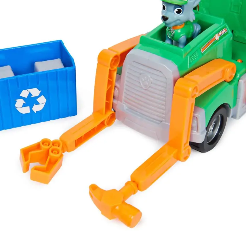 Paw Patrol Rocky Yeniden Kullanılabilir Kamyon - 5