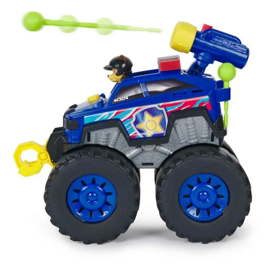 PAW Patrol Sesli ve Işıklı Rescue Wheels Figür ve Kurtarma Aracı - 4