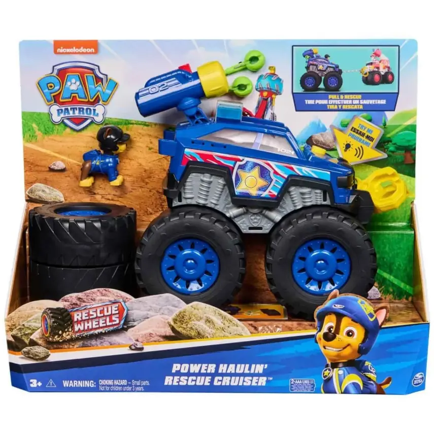 PAW Patrol Sesli ve Işıklı Rescue Wheels Figür ve Kurtarma Aracı - 6