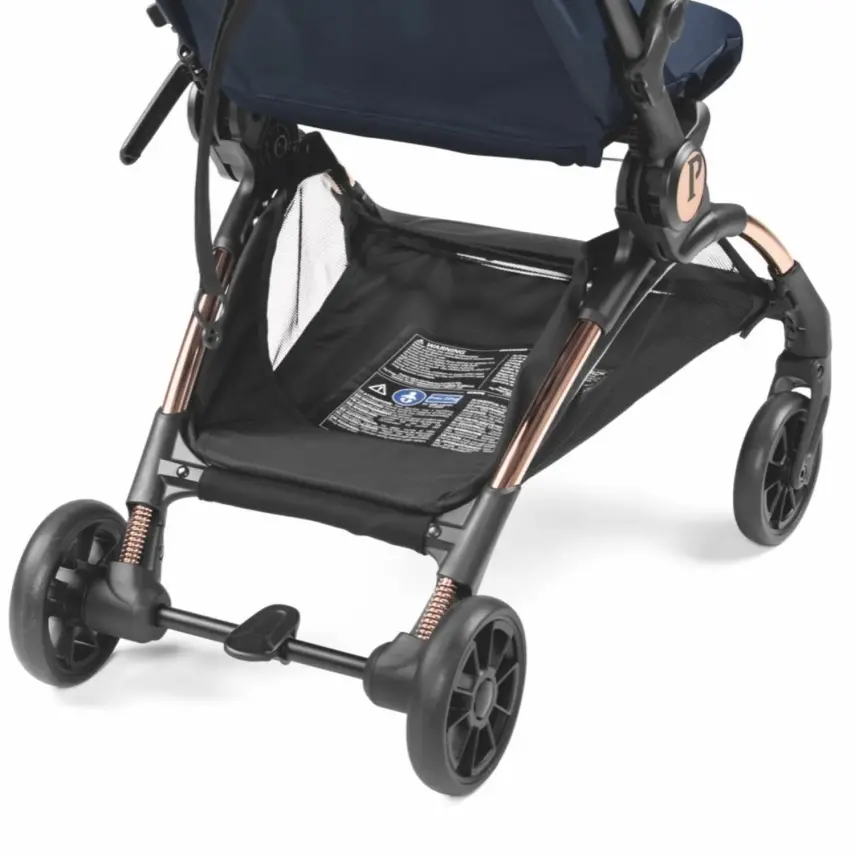 Peg Perego Volo Ultra Hafif Kompakt Kabin Bebek Arabası Blue Shine - 5