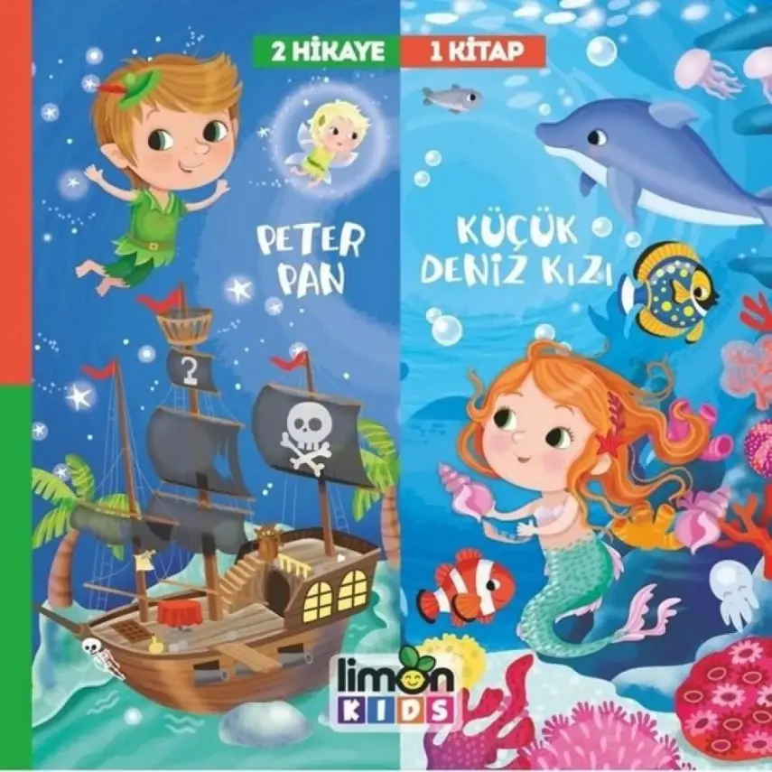 Peter Pan Deniz Kızı - 2 Hikaye 1 Kitap - 1