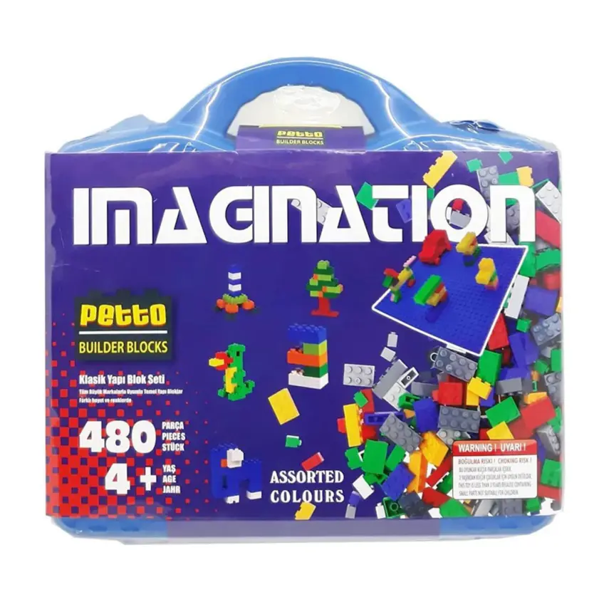Petto Builder Blocks 360 Parça+1 Taban - 1