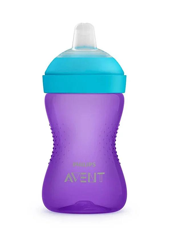 Philips Avent 74SCF802/02 Yumuşak Uçlu Bardak Mor 300 ml 