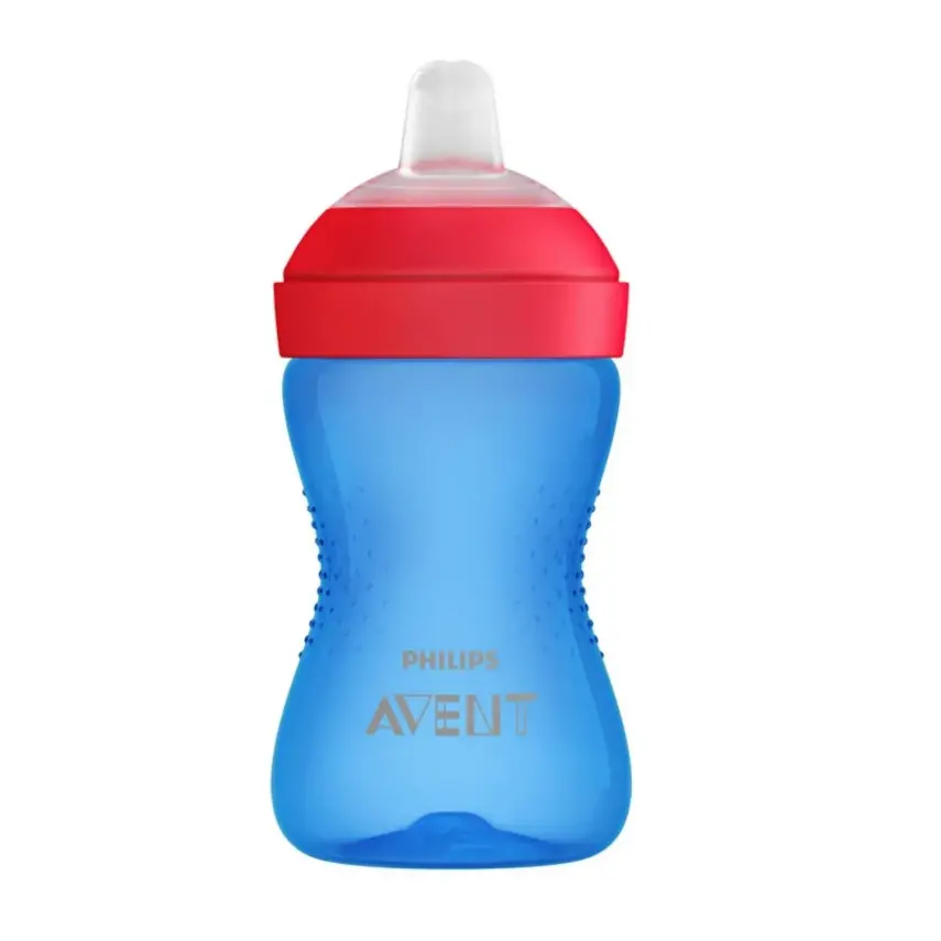 Philips Avent 74SCF802/01 Yumuşak Uçlu Bardak Mavi 300 ml - 1
