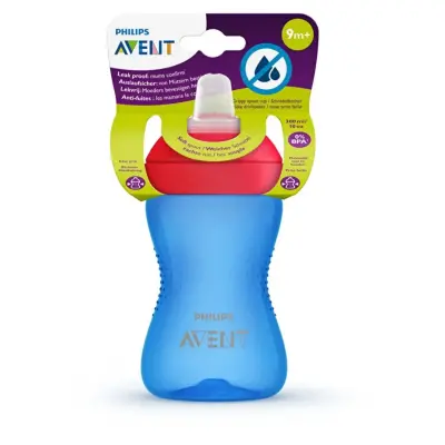 Philips Avent 74SCF802/01 Yumuşak Uçlu Bardak Mavi 300 ml - 3