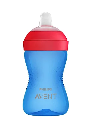 Philips Avent 74SCF802/01 Yumuşak Uçlu Bardak Mavi 300 ml