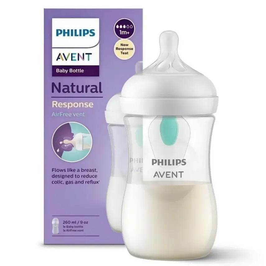 Philips Avent Doğal Tepkili Antikolik Biberon 260 ml - 1