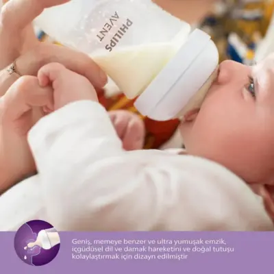 Philips Avent Doğal Tepkili Biberon Emziği 2li 2 Numara 0+ Ay - 6