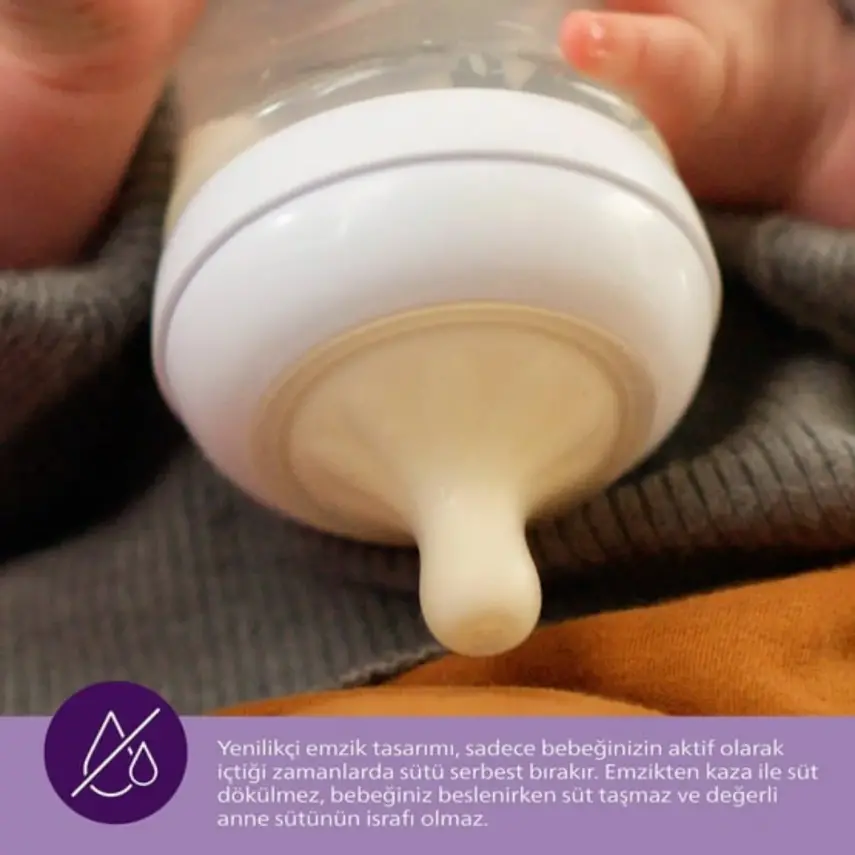 Philips Avent Doğal Tepkili Biberon Emziği 2li 2 Numara 0+ Ay - 7