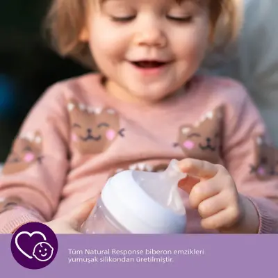 Philips Avent Doğal Tepkili Biberon Emziği 2li 5 Numara 6+ Ay - 43