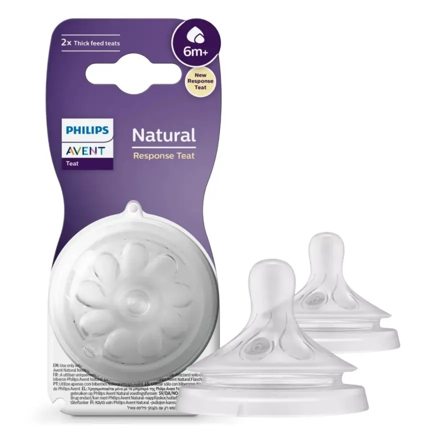 Philips Avent Doğal Tepkili Biberon Emziği 2li 6 Numara 6+ Ay - 2