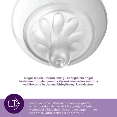 Philips Avent Doğal Tepkili Biberon Emziği 2li 6 Numara 6+ Ay - 24