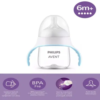 Philips Avent Doğal Tepkili Eğitici Bardak 6+ Ay - 1