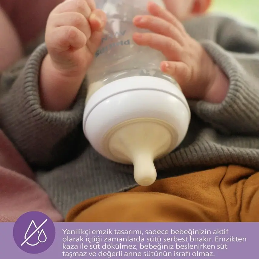 Philips Avent Doğal Tepkili  PP Biberon 125ml 0+ Ay - 9