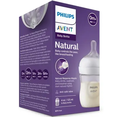 Philips Avent Doğal Tepkili  PP Biberon 125ml 0+ Ay - 25