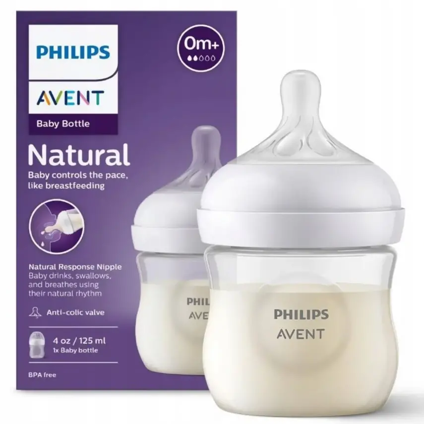 Philips Avent Doğal Tepkili  PP Biberon 125ml 0+ Ay - 1