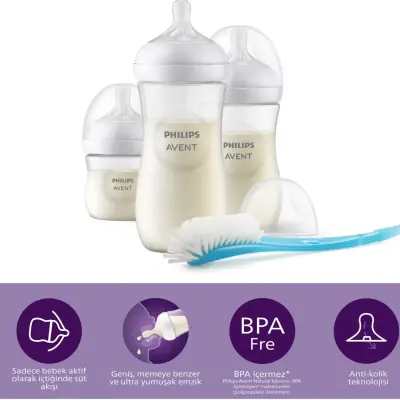 Philips Avent Doğal Tepkili  Yenidoğan Hediye Seti - 5