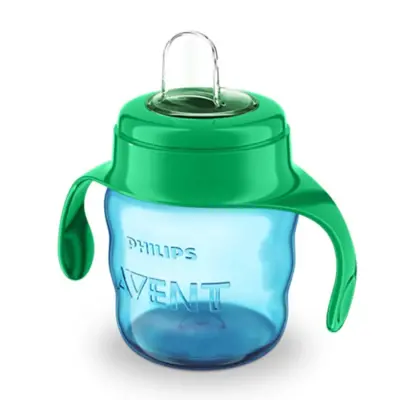 Philips Avent  Eğitici Damlatmaz Bardak 6+ Ay 7oz/200 ml Yeşil  SCF551/05  - 2