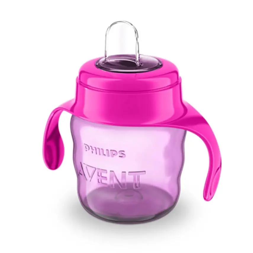 Philips Avent Eğitici Damlatmaz Bardak Mor 6m+ 7oz/200ml  SCF551/03 - 2