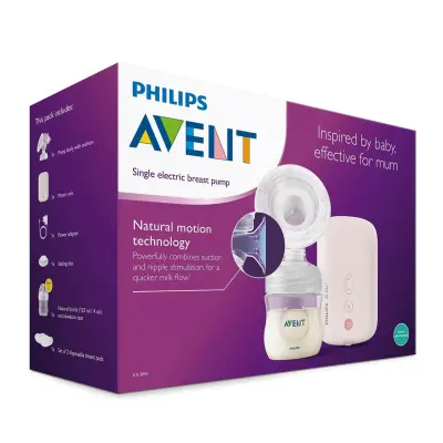 Philips Avent Geliştirilmiş Natural Elektronik Göğüs Pompası Yeni SCF395/11 - 2