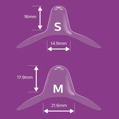Philips Avent Göğüs Ucu Koruyucu Kelebek Standart Boy SCF156/01 (1)