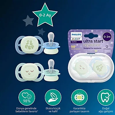 Philips Avent SCF075/08 Ultra Start Emzik 0-2 Ay (1)