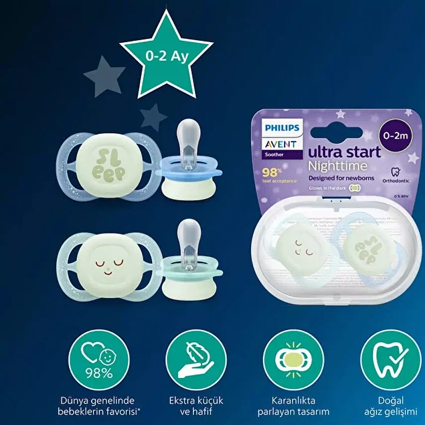Philips Avent SCF075/08 Ultra Start Emzik 0-2 Ay - 2