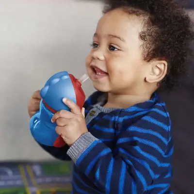 Philips Avent SCF796/01 Desenli Pipetli Bardak 200 ml Erkek (1)