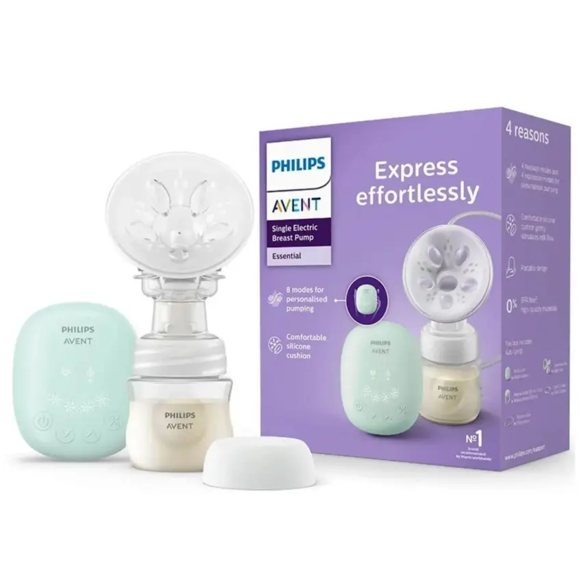 Philips Avent Tekli Elektrikli Göğüs Pompası SCF323/11 Essentials ve Tek Kullanımlık Göğüs Pedi 24lü - 3