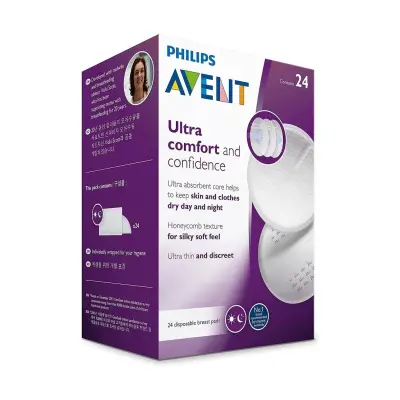 Philips Avent Ultrakonfor Tek Kullanımlık Göğüs Pedi 24'lü SCF254/24