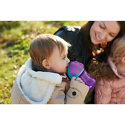 Philips Avent Yeni Desen Pipetli Bardak 200 ml 9+ Ay Kız SCF796/02 - 3