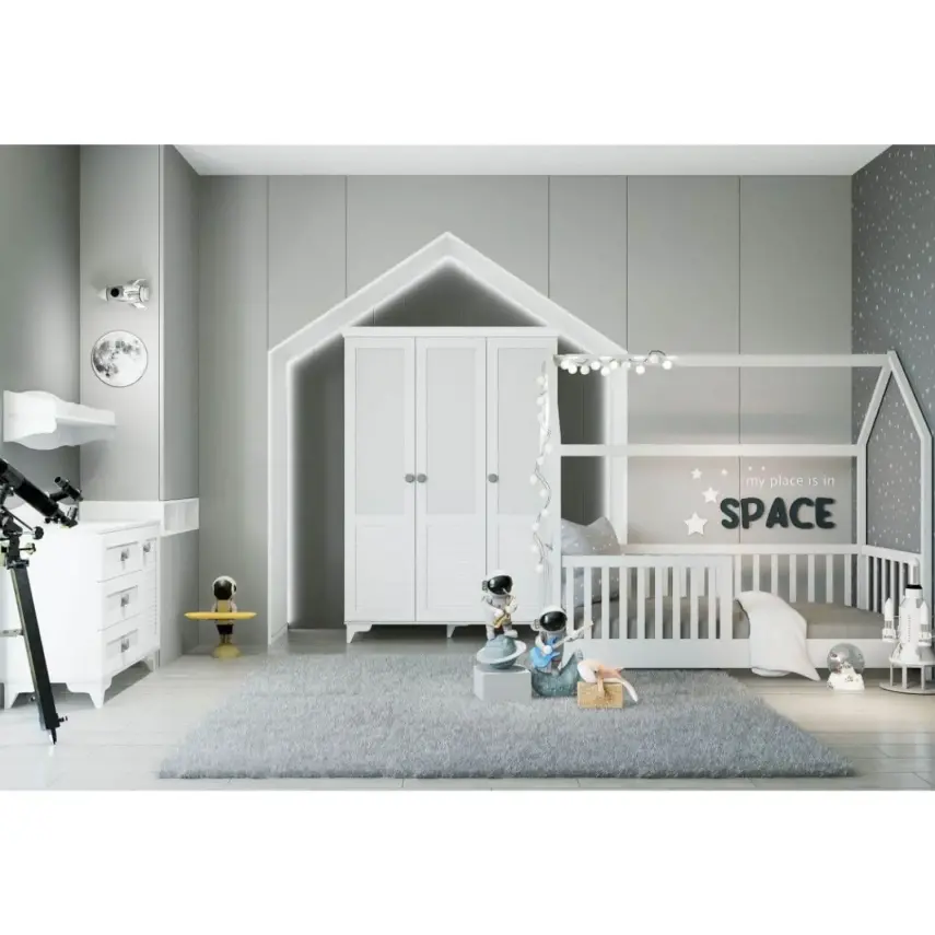 Pierre Cardin Alessi Bebek Odası Takımı - 12
