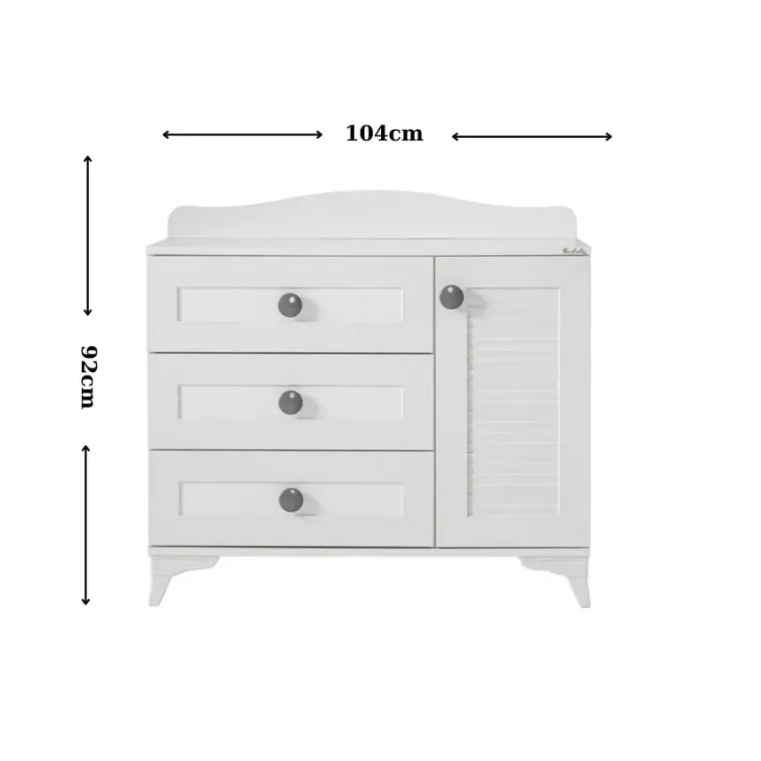 Pierre Cardin Alessi Bebek Odası Takımı - 3