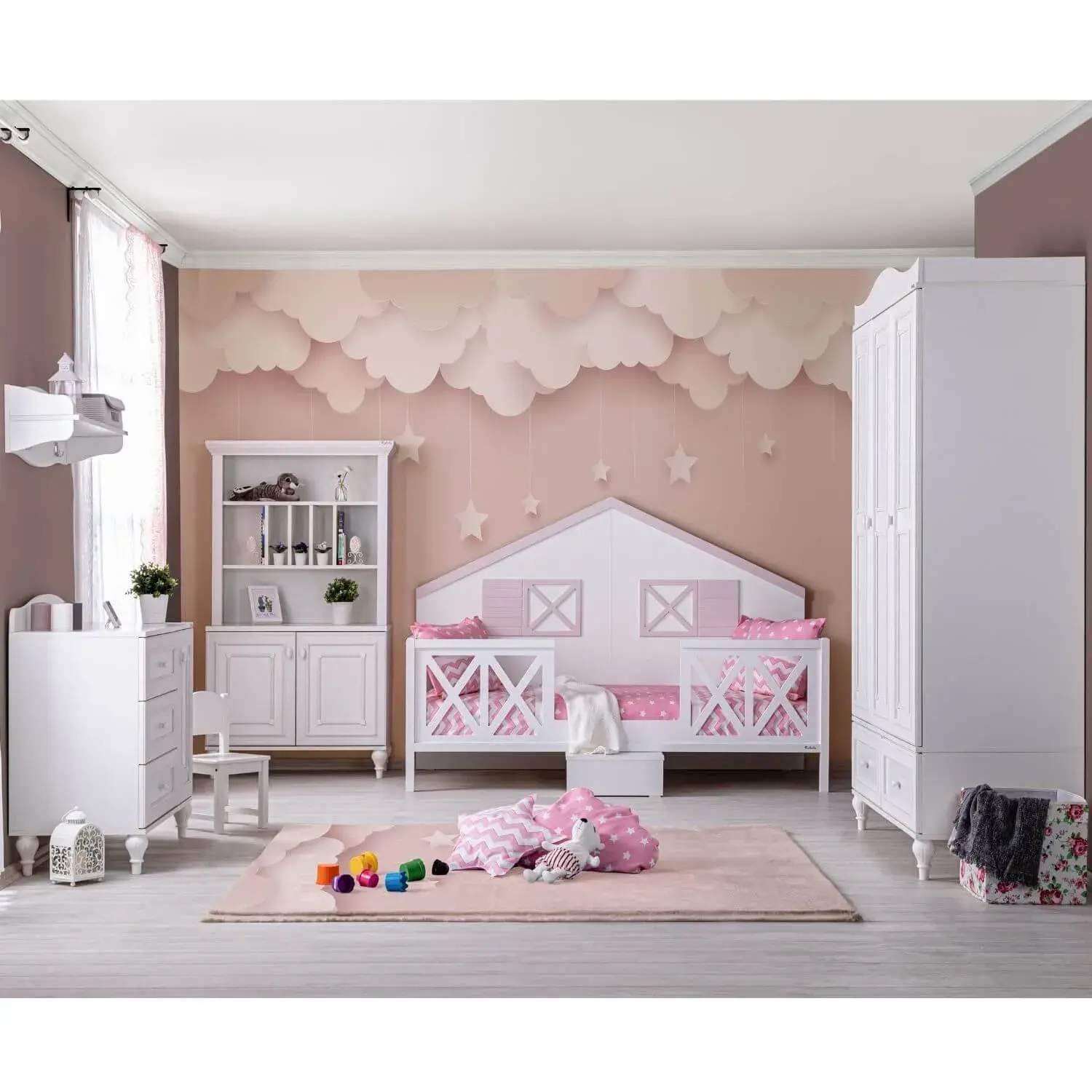 Pierre Cardin Aspendos Bebek Odası Takımı