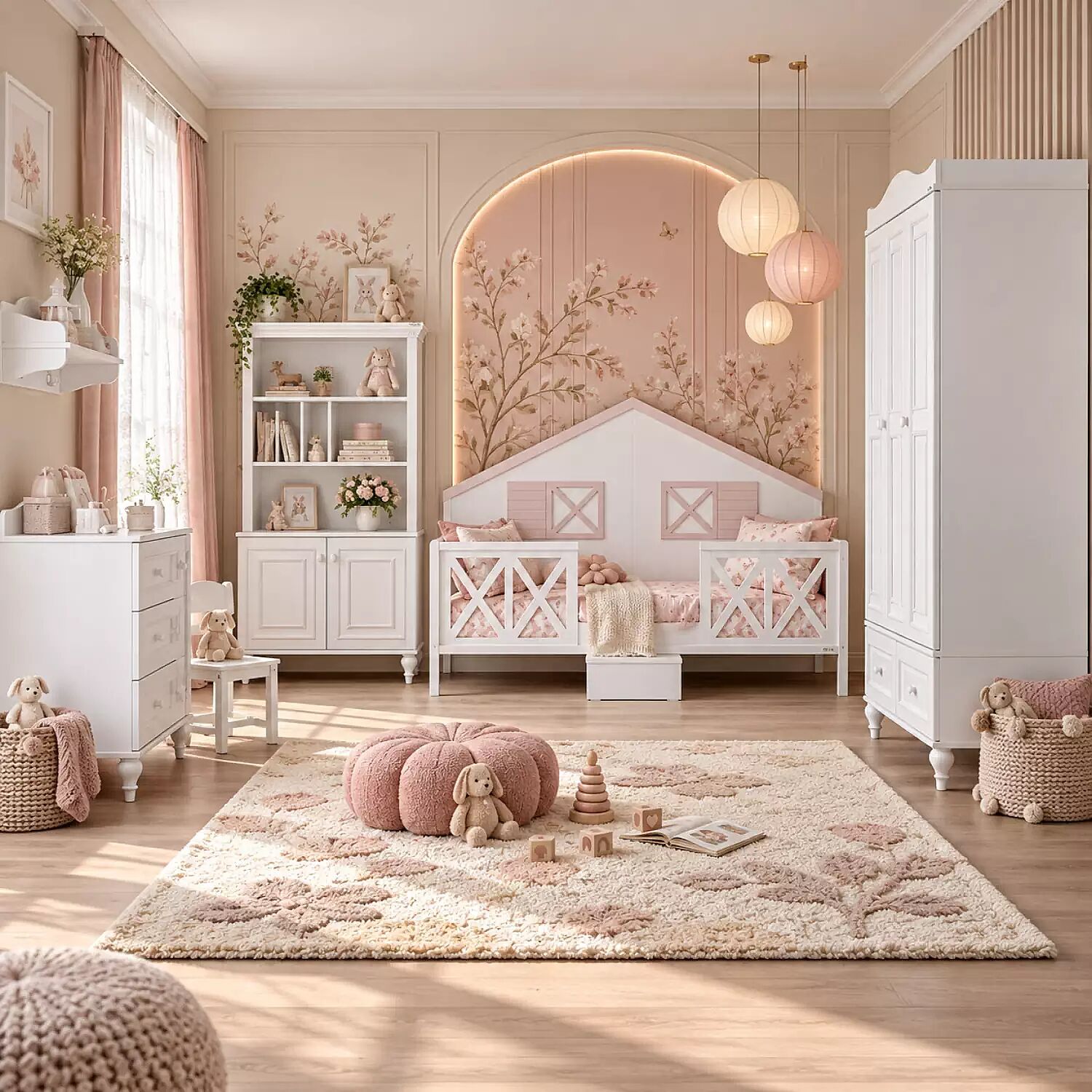 Pierre Cardin Aspendos Bebek Odası Takımı