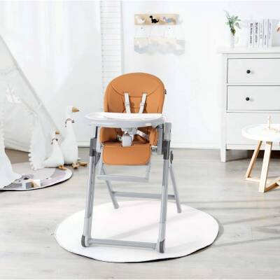 Pierre Cardin Gusto Fonksiyonel Mama Sandalyesı Taba (1)