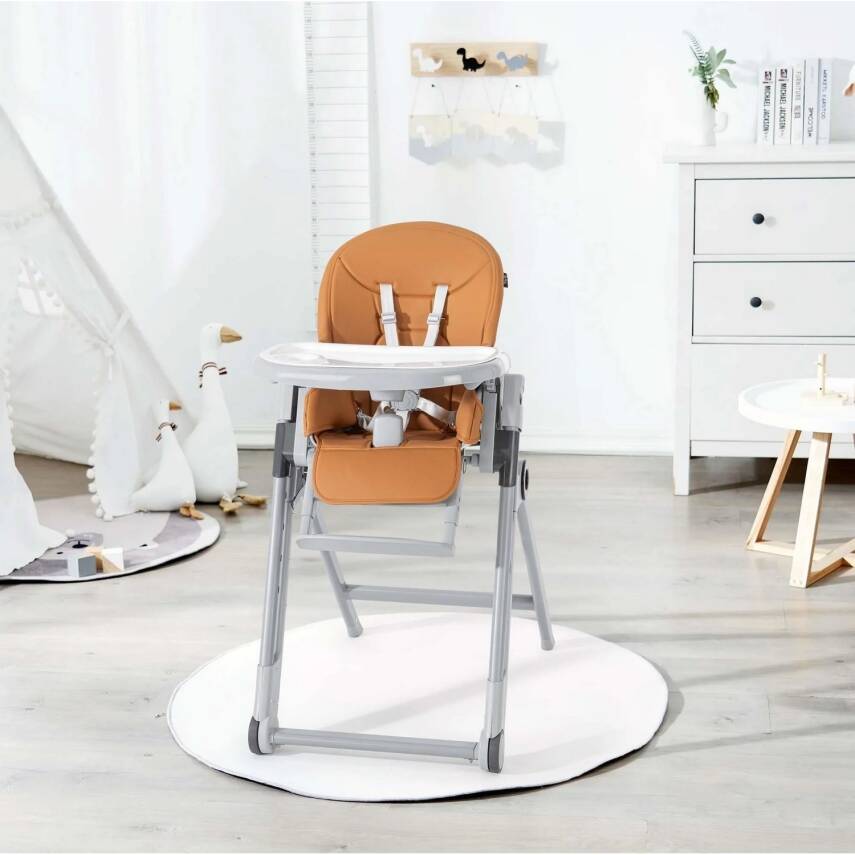 Pierre Cardin Gusto Fonksiyonel Mama Sandalyesı Taba - 2