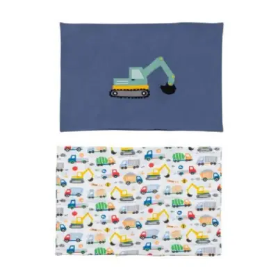 Pierre Cardin İş Makinesi Tek Kişilik Nevresim Takımı 3lü - 3