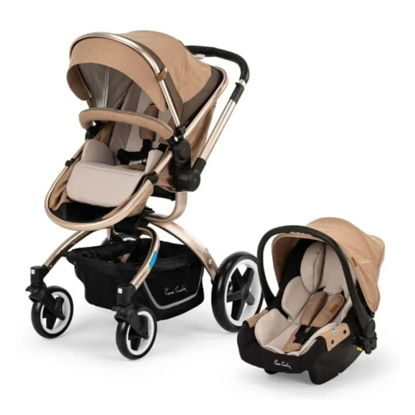 Pierre Cardin Legend Çift Yönlü Travel Sistem- Seyahat Sistem Bebek Arabası Kahve - 2