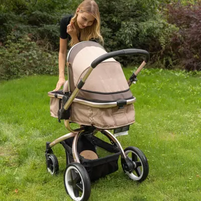 Pierre Cardin Legend Çift Yönlü Travel Sistem- Seyahat Sistem Bebek Arabası Siyah - 5