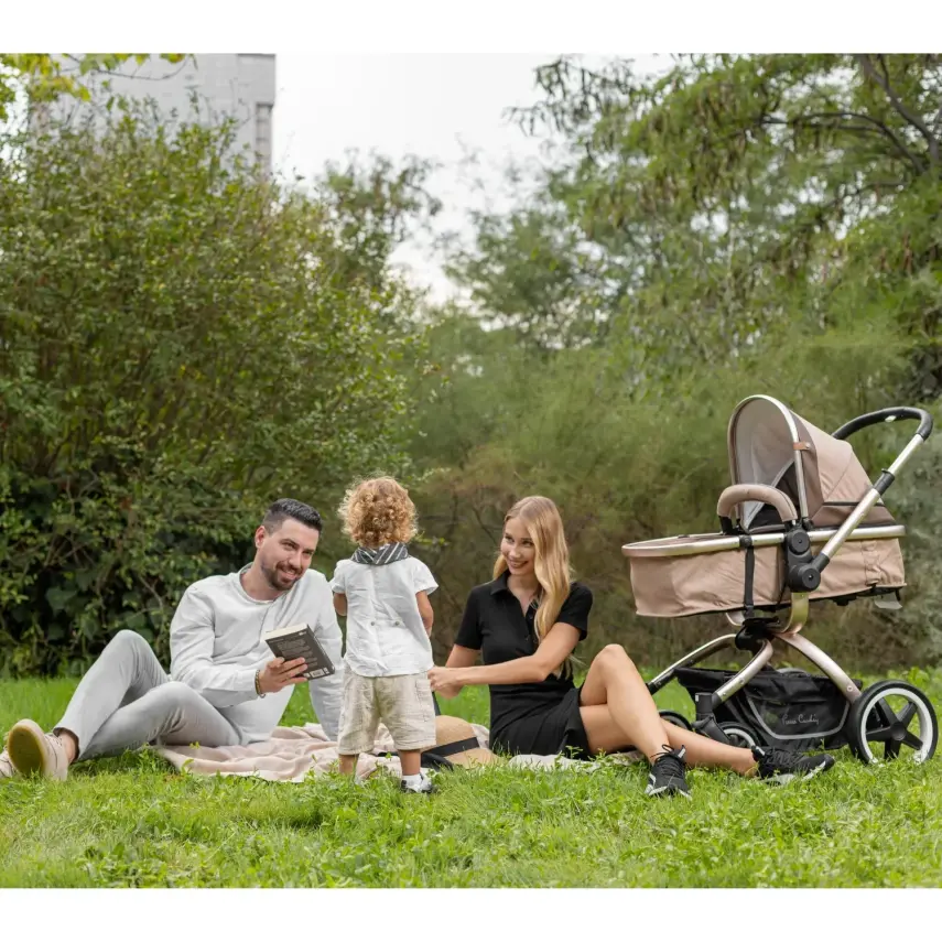 Pierre Cardin Legend Çift Yönlü Travel Sistem- Seyahat Sistem Bebek Arabası Siyah - 7