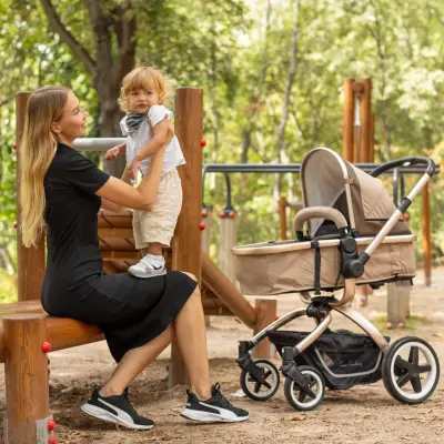 Pierre Cardin Legend Çift Yönlü Travel Sistem- Seyahat Sistem Bebek Arabası Siyah - 4