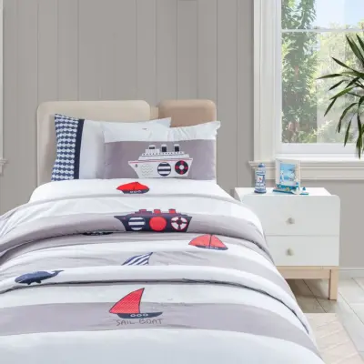 Pierre Cardin Marin Tek Kişilik Nevresim Takımı 3lü