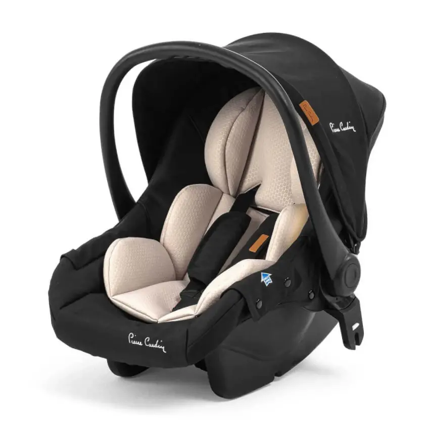 Pierre Cardin Voyager Tek Elle Katlanabilen Çift Yönlü Seyahat Travel Sistem Bebek Arabası  Siyah - 8