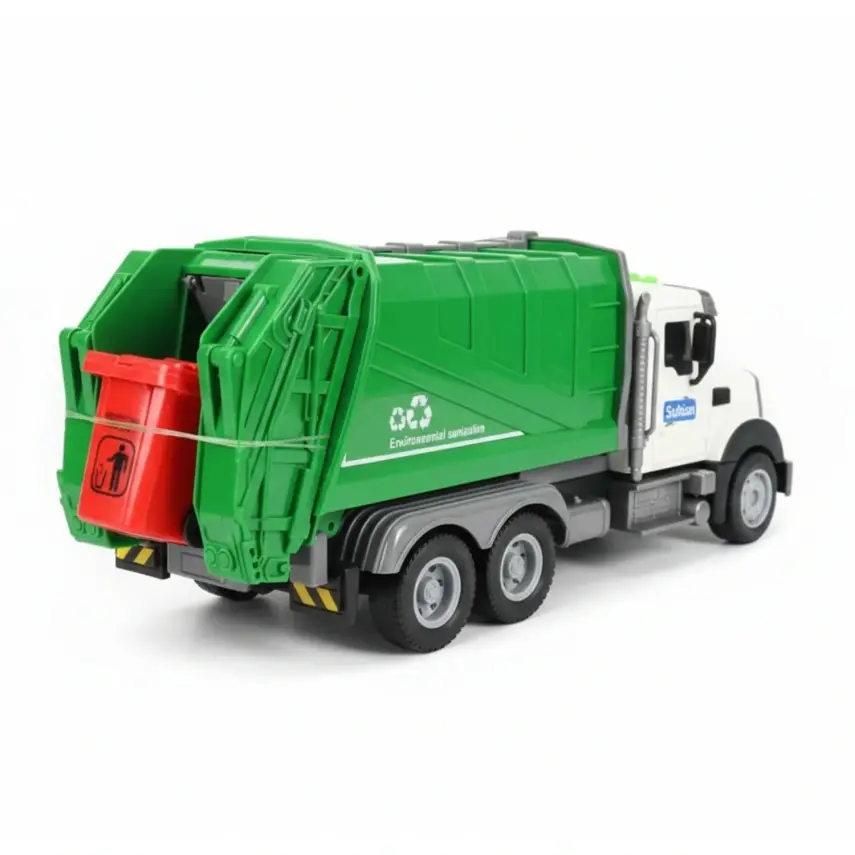 Pilli Çöp Kamyonu ASY-C7921-S977-71B - 2
