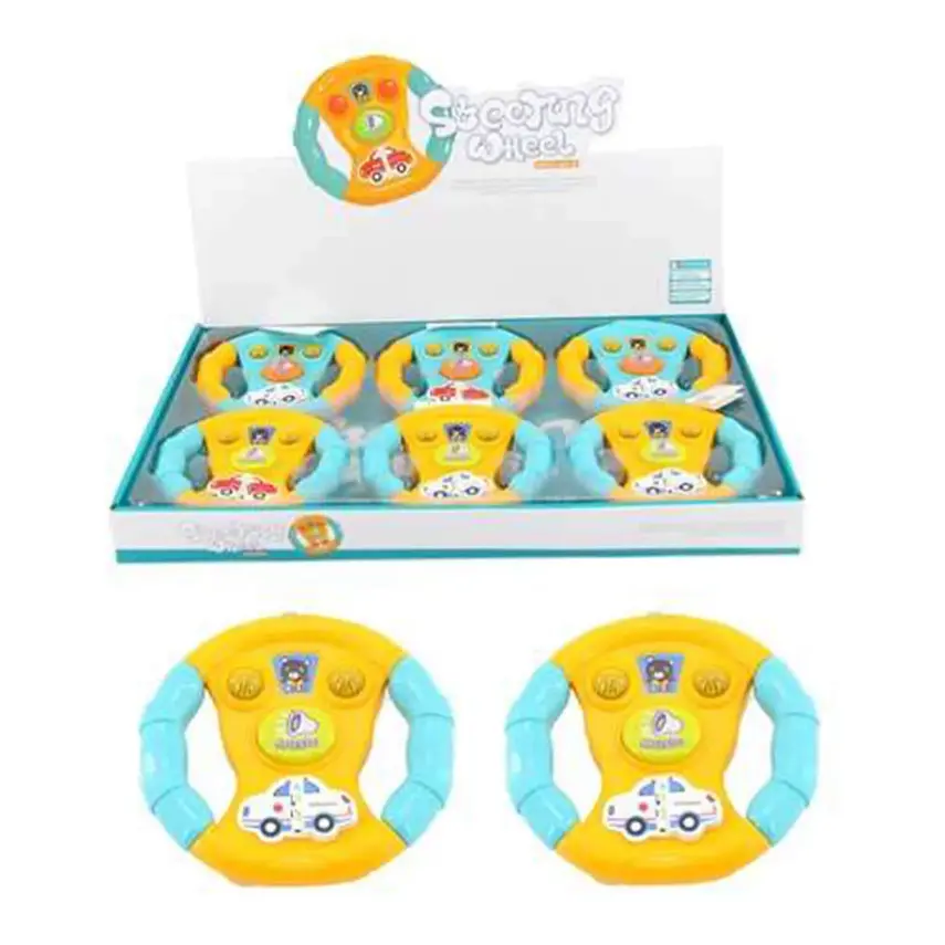 Pilli Işıklı Bebek Direksiyonu - 1