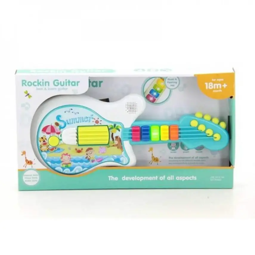 Pilli Işıklı Şirin Gitar - 2