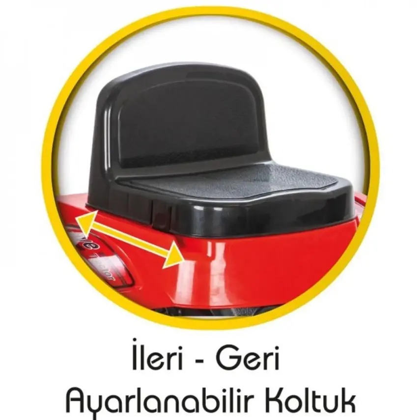 Pilsan Active Pedallı Traktör Kırmızı - 3