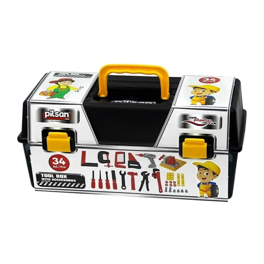 Pilsan Aksesuarlı Alet Çantası 34 Parça - 1